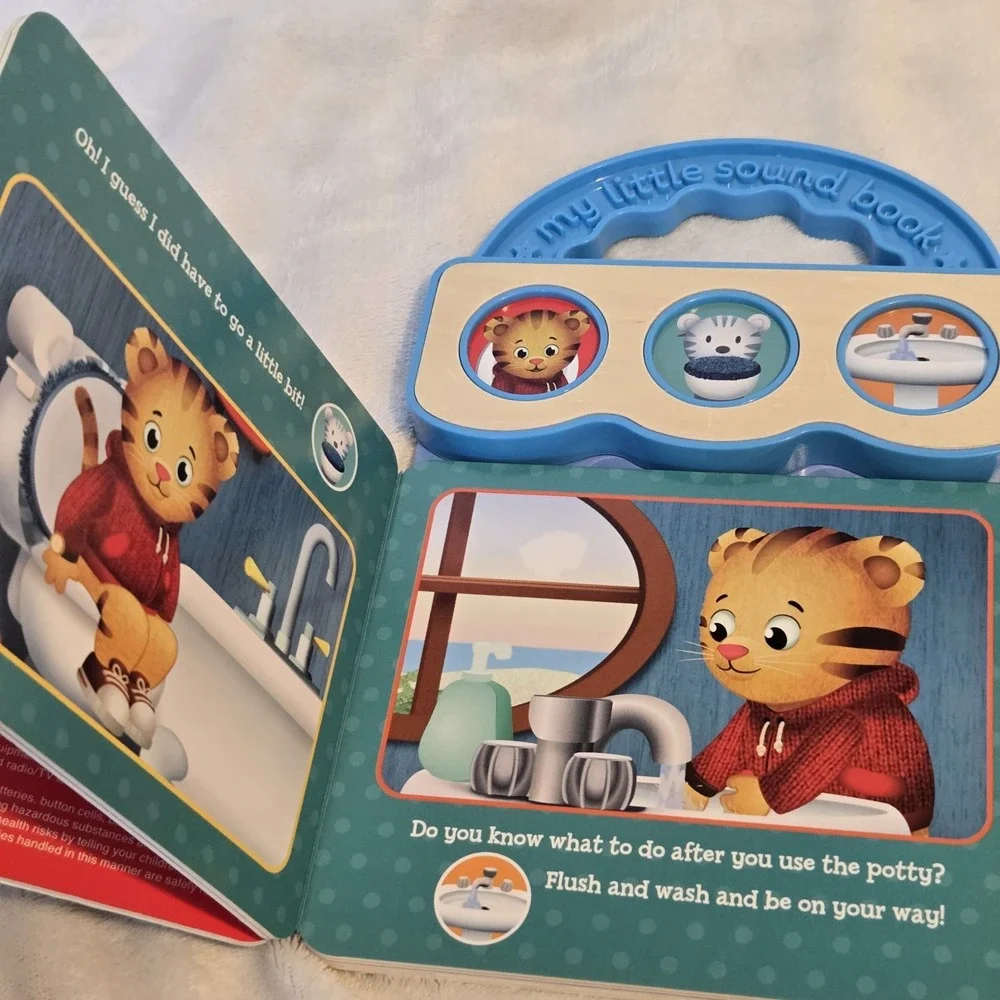 Daniel Tiger's Potty Time! Childrens Toilet Training Sound Book WORKS